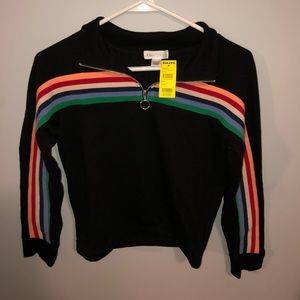 Tilly’s 3/4 zip girls large